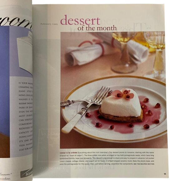 Martha Stewart Living Magazine 2 Issues February & March 1999 Cooking Gardening - Picture 5 of 14